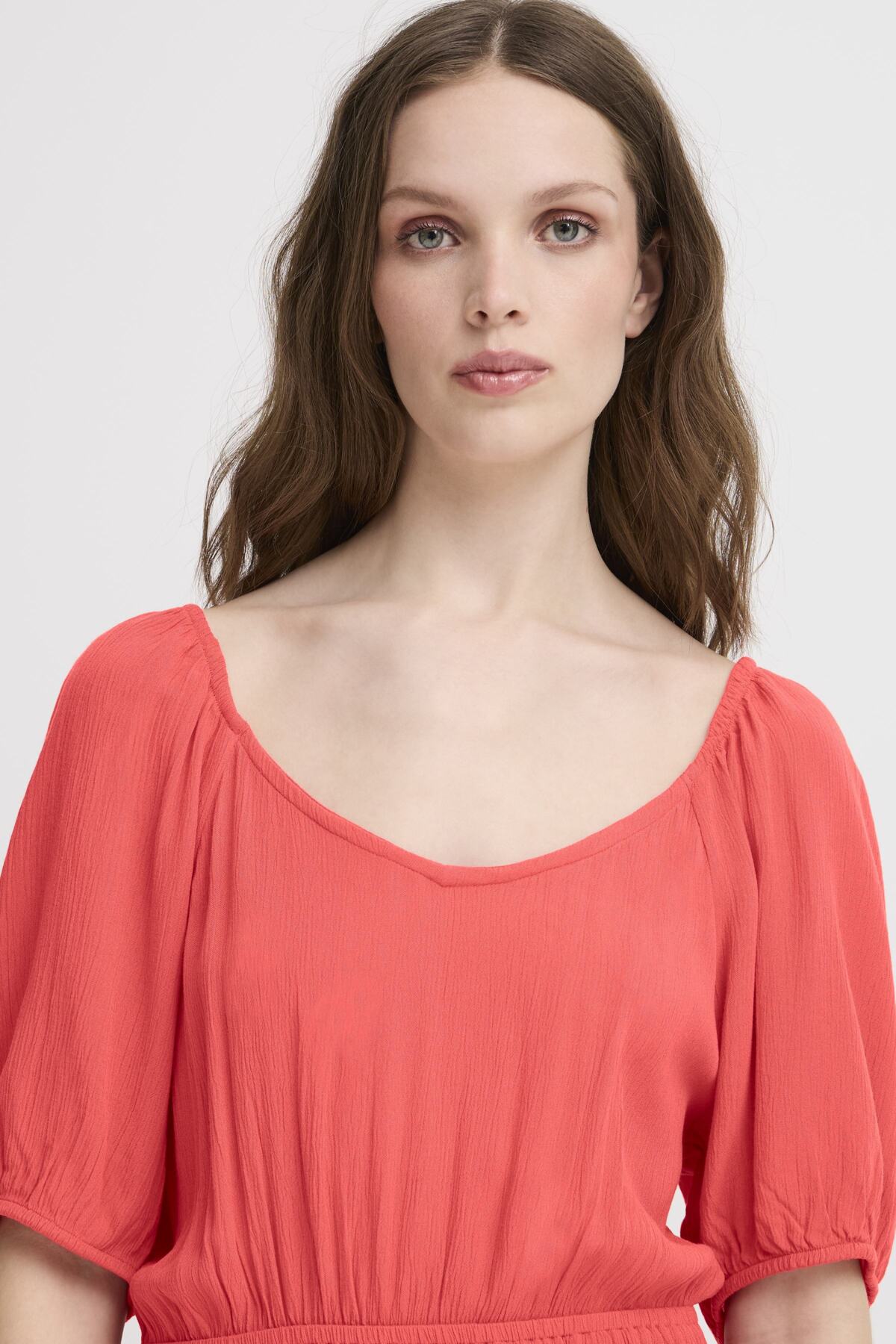 Marrakech dress, geranium