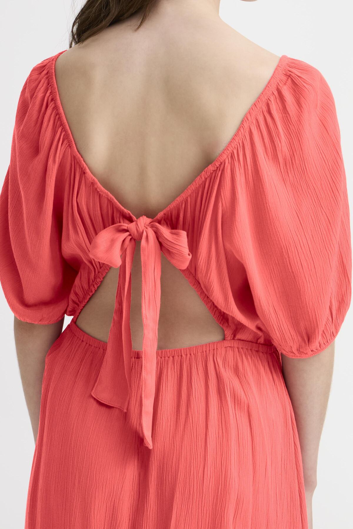 Marrakech dress, geranium