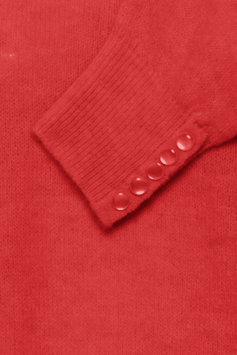 Kamara jumper, fiery red