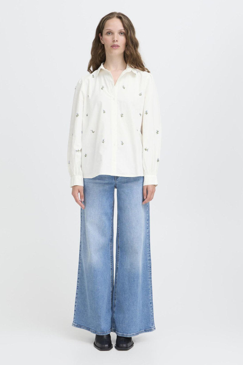 Sanaz shirt, ivory