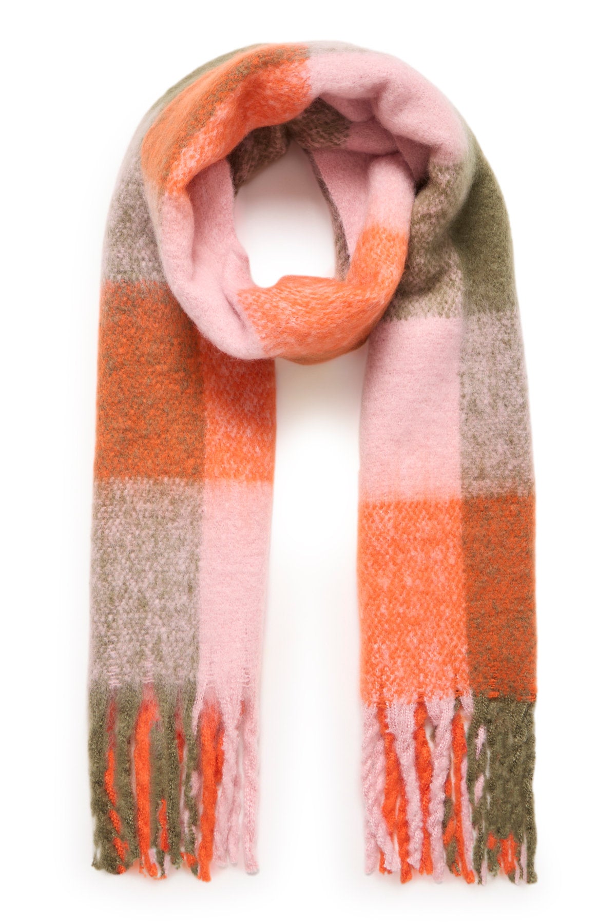 Agge scarf, tangerine