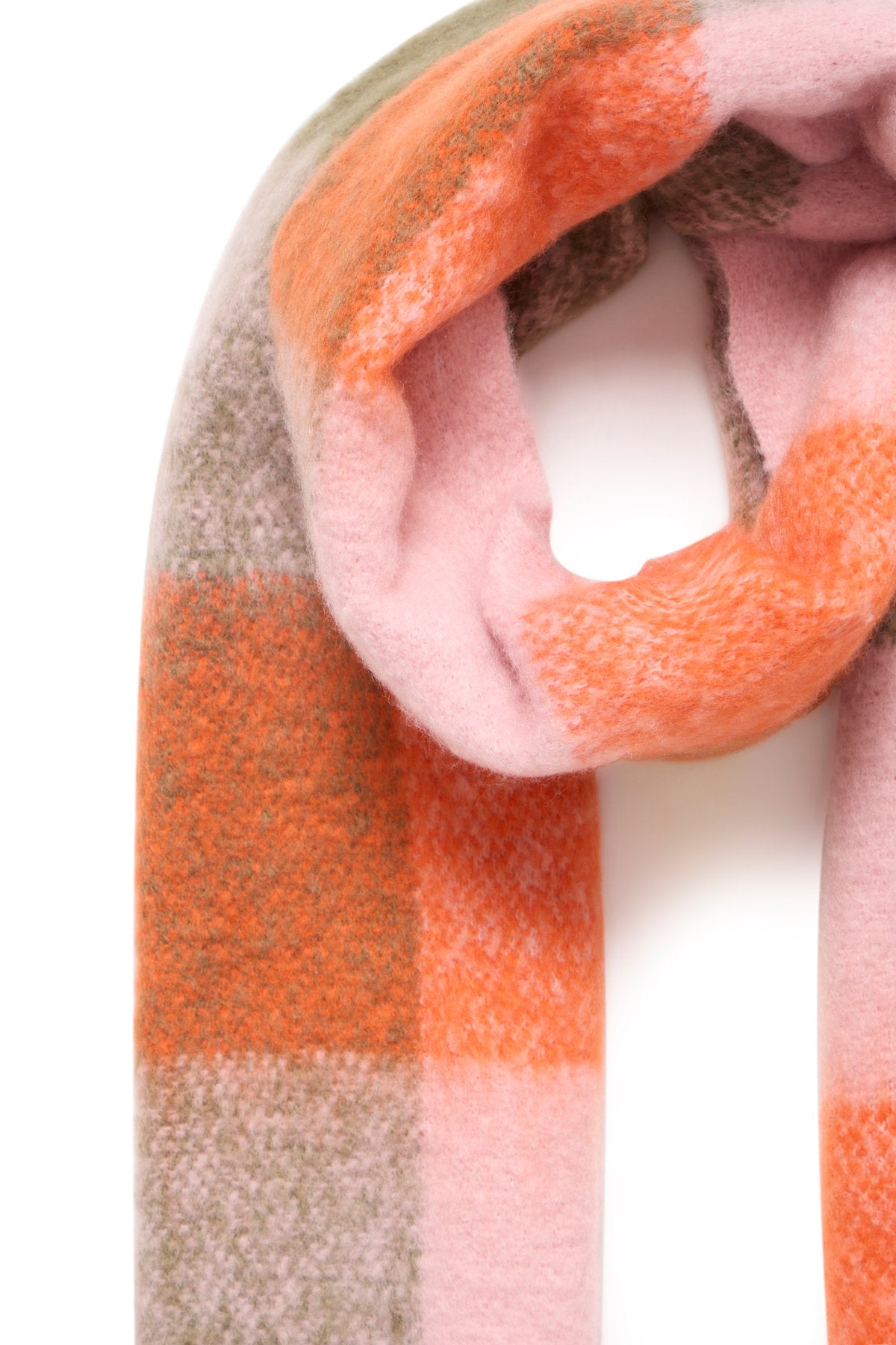 Agge scarf, tangerine
