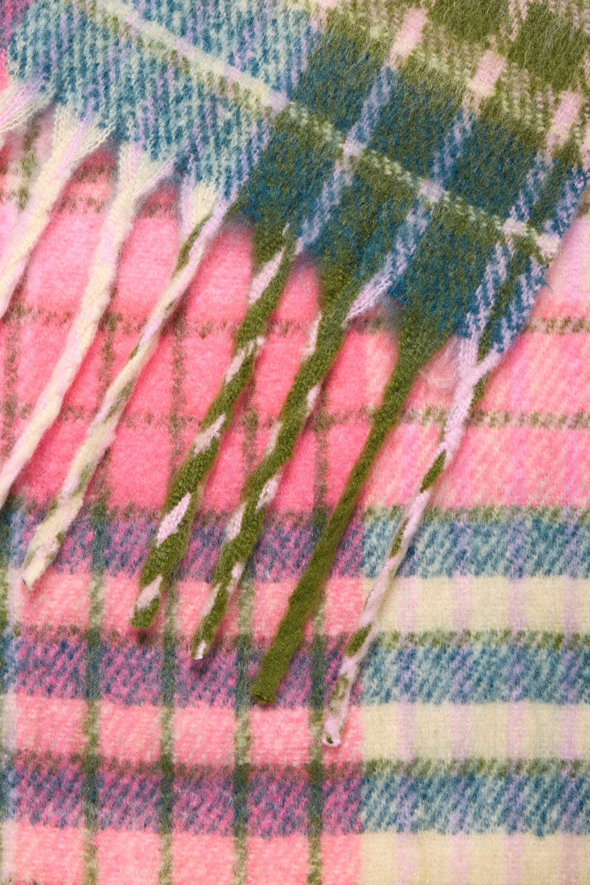 Laya scarf, pink green