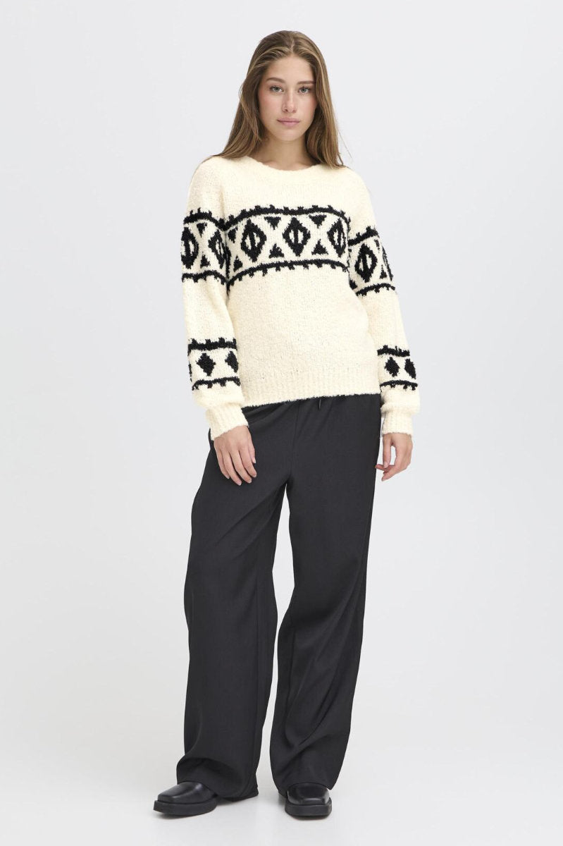 Carani jumper, ivory