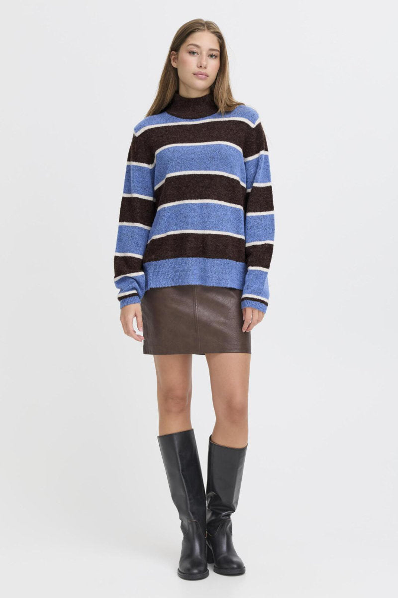 Edeen jumper, blue brown