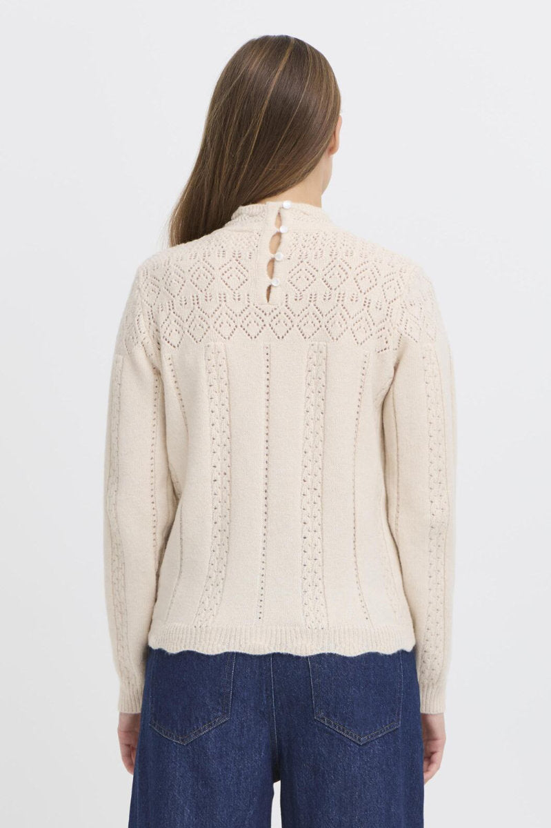 Povoke jumper, cream