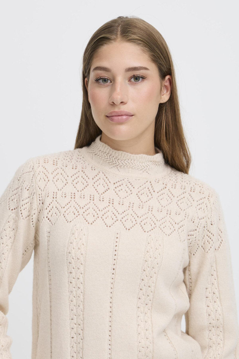 Povoke jumper, cream