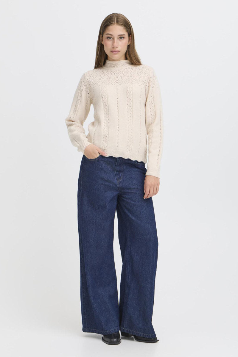 Povoke jumper, cream