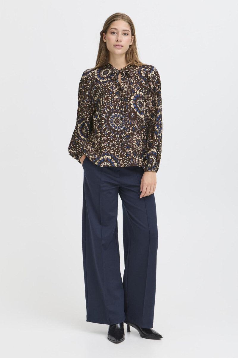 Craviz blouse, chocolate