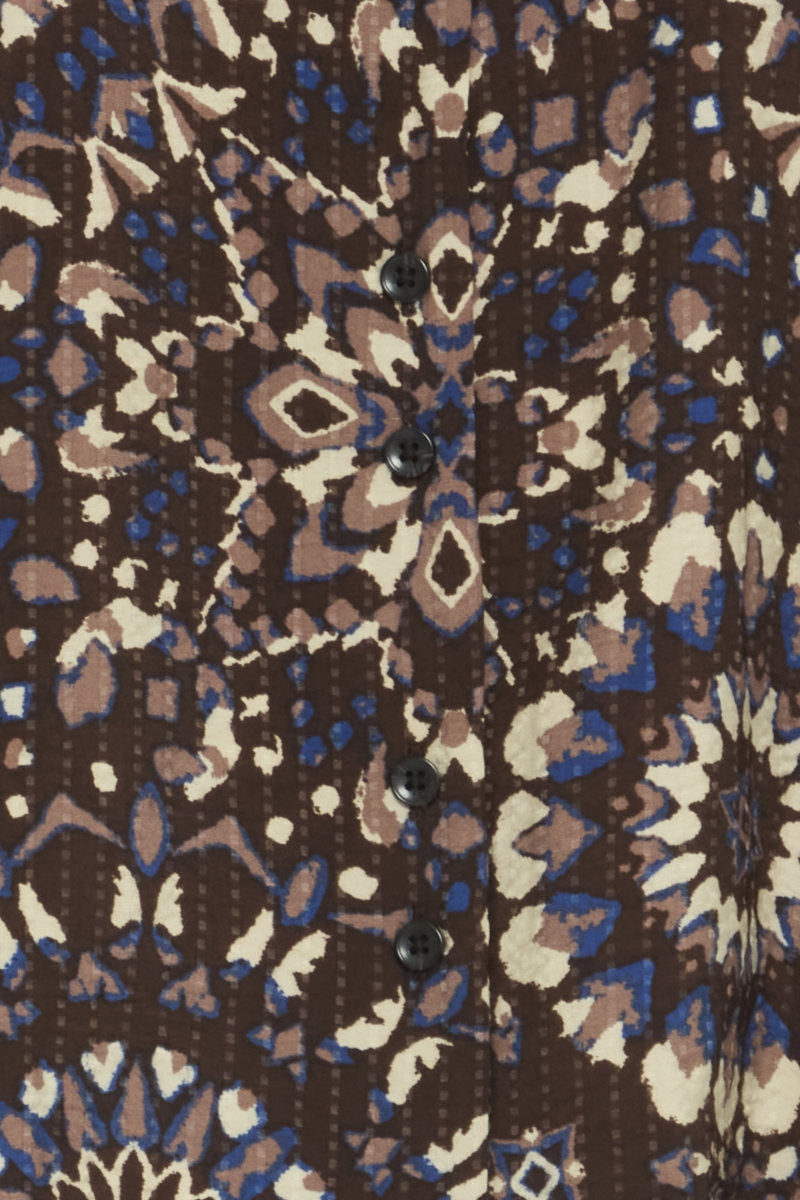 Craviz blouse, chocolate