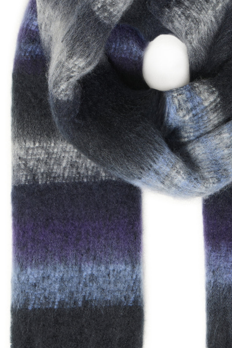 Mette scarf, blue