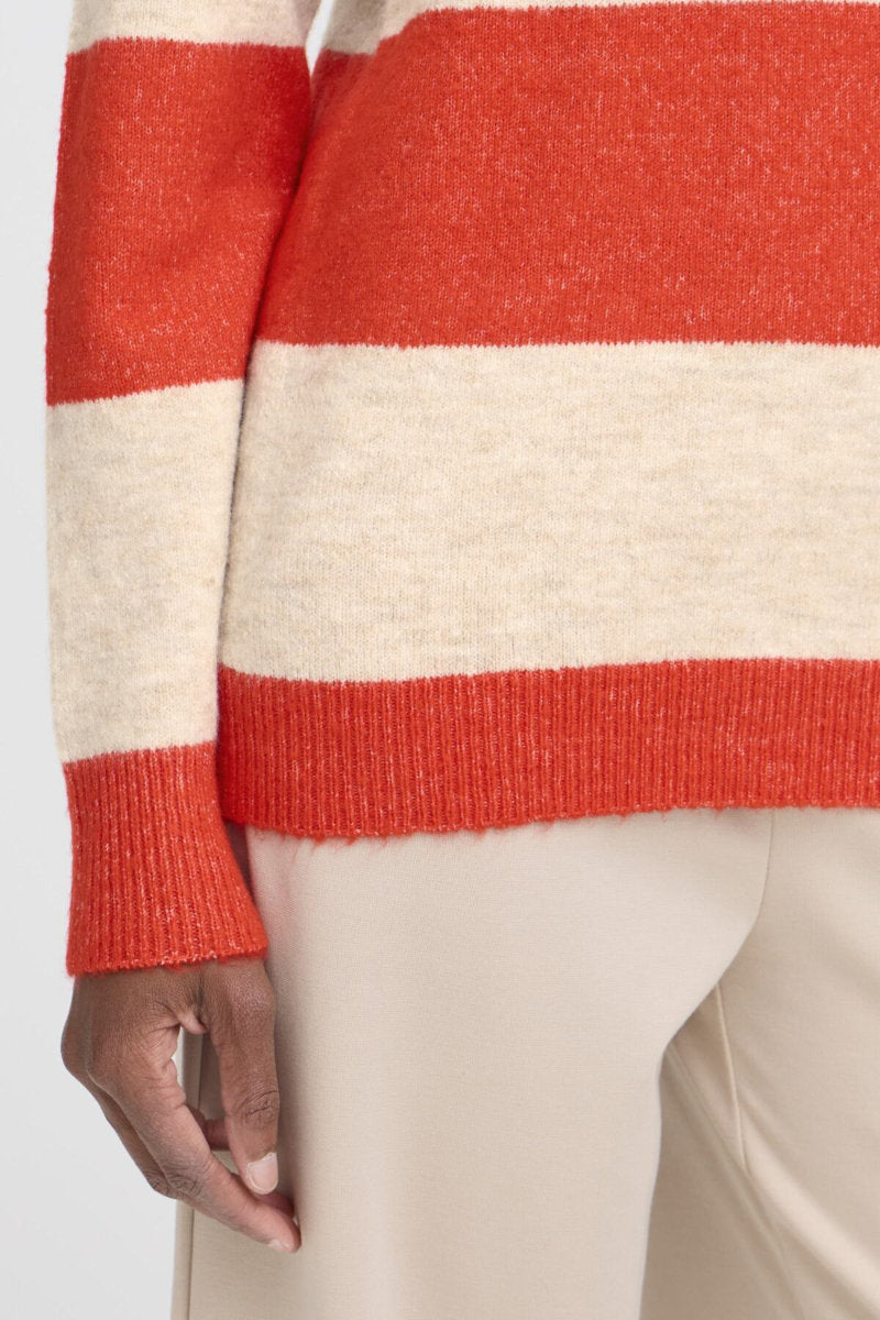 Edeen jumper, fiery red