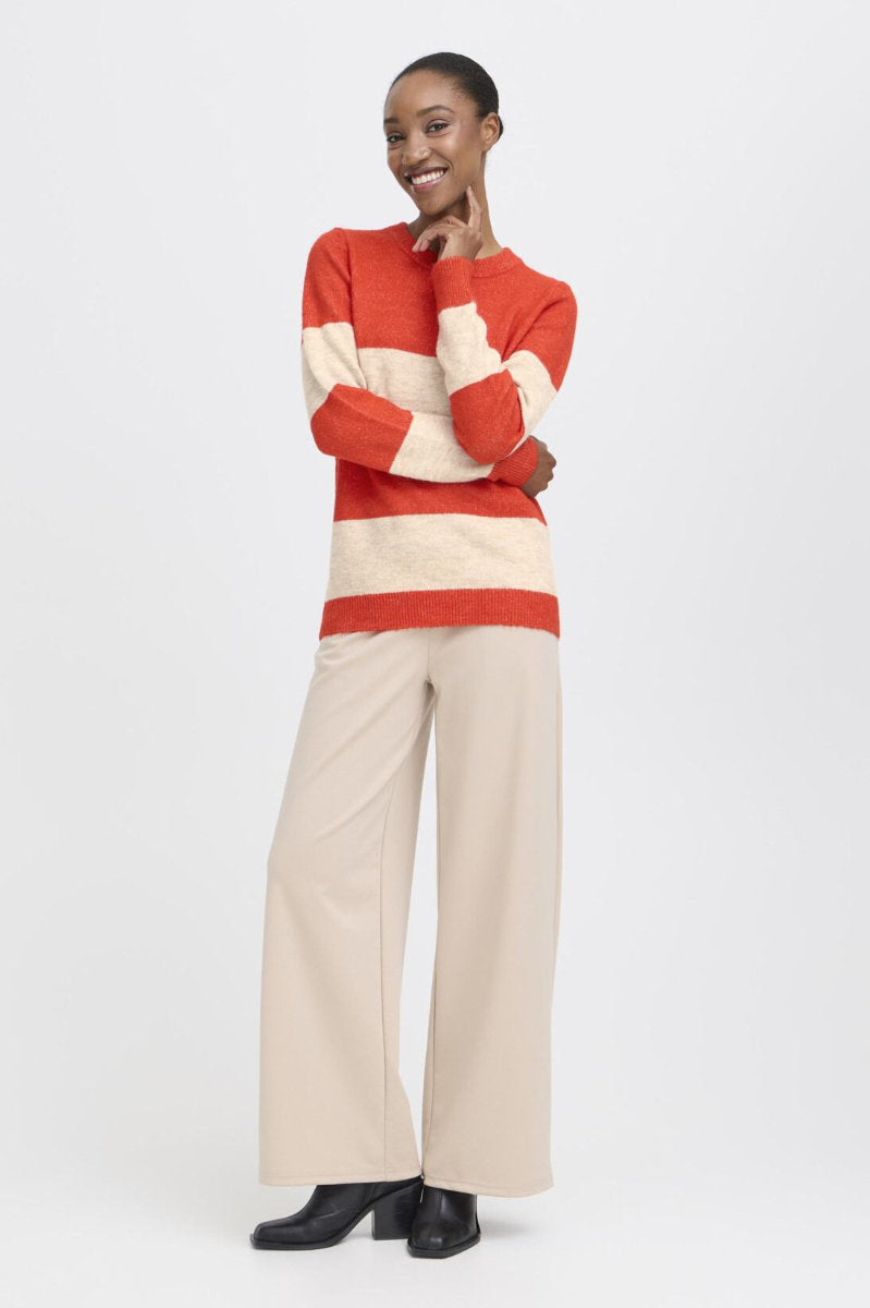 Edeen jumper, fiery red