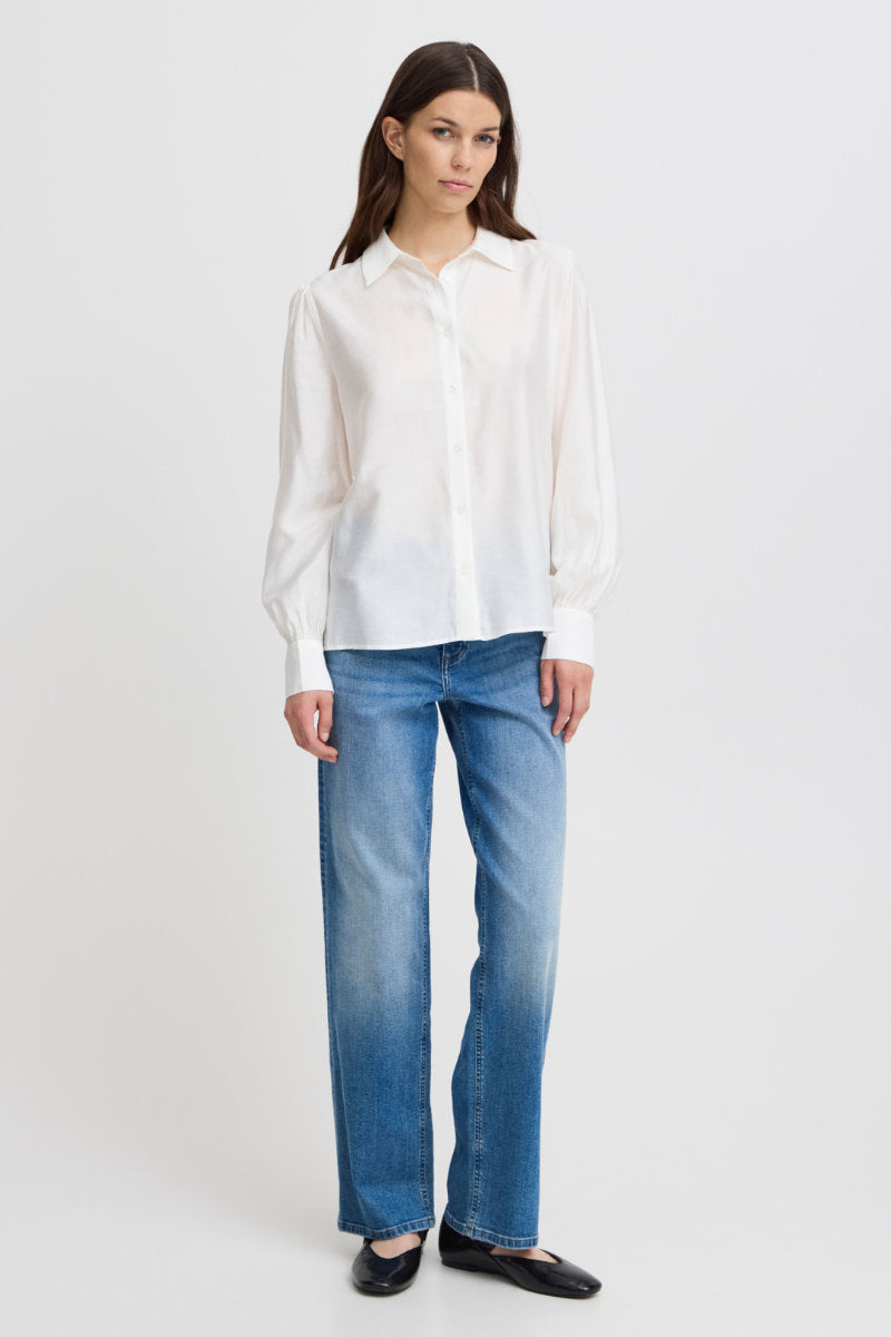 Karlani shirt, ivory