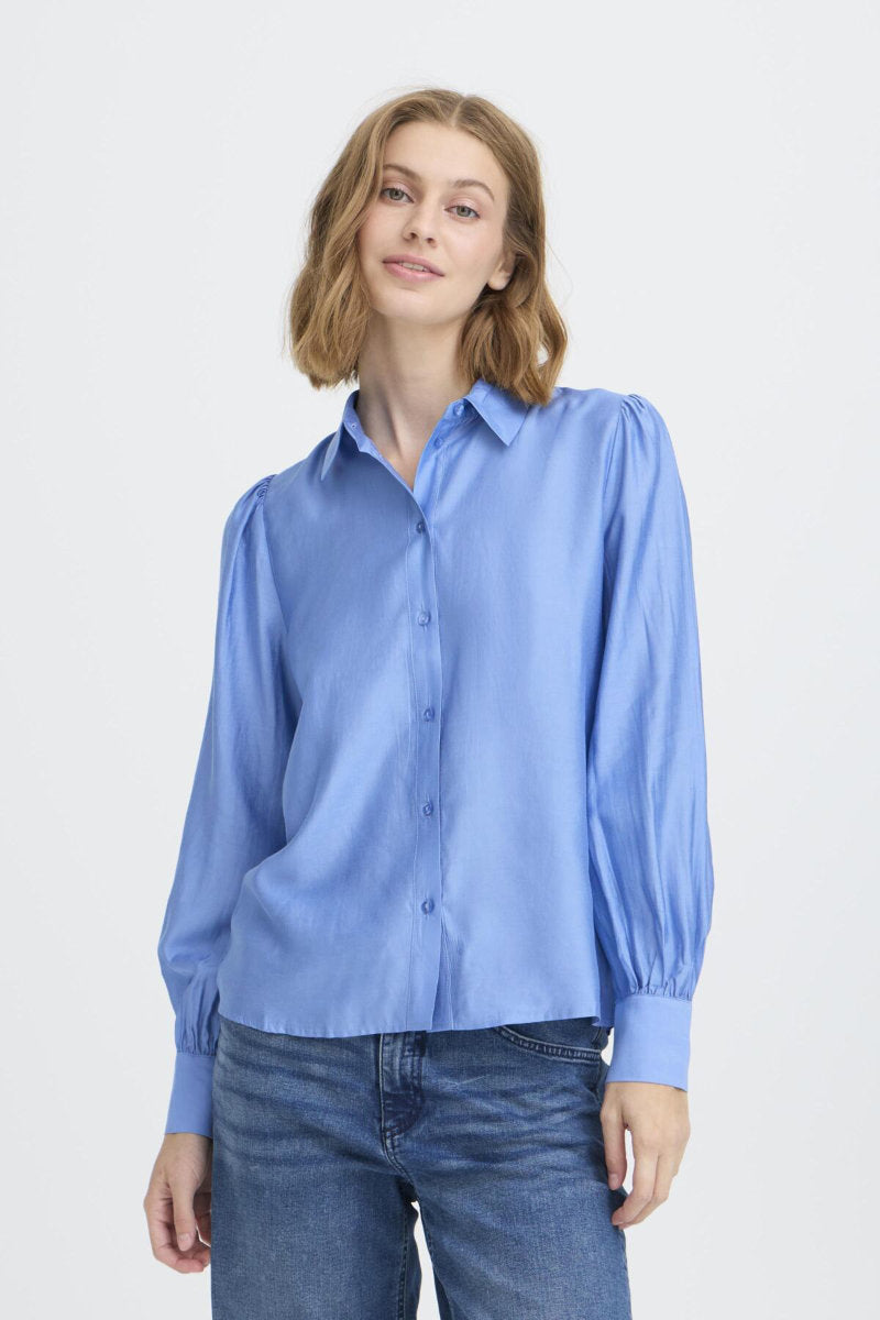 Karlani shirt, sky blue