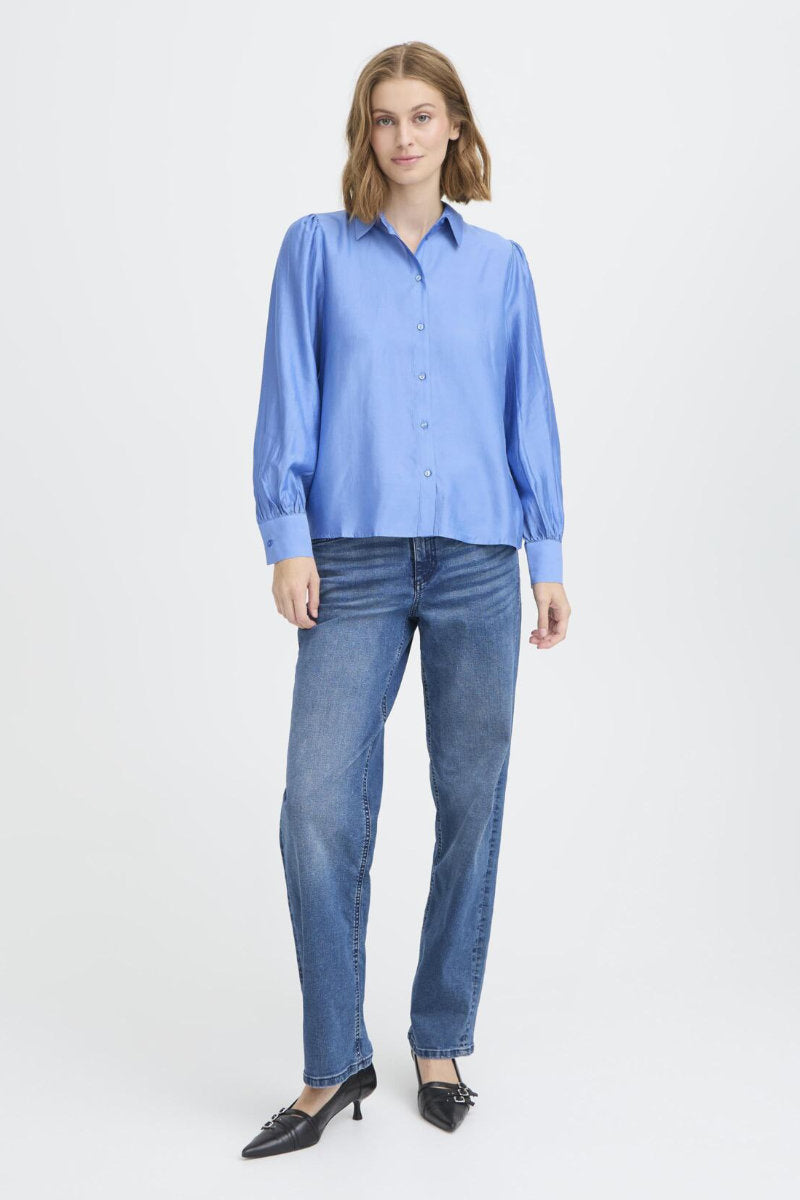 Karlani shirt, sky blue
