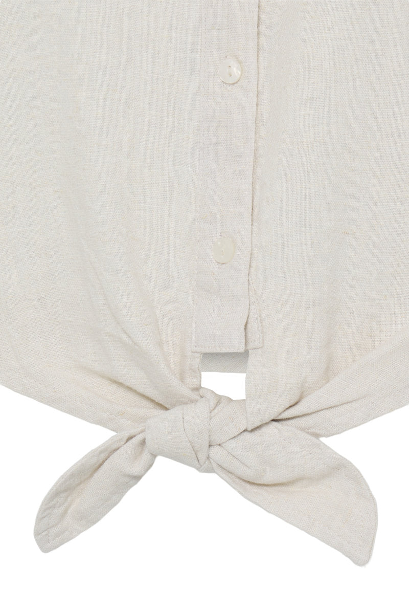Linno shirt, ecru