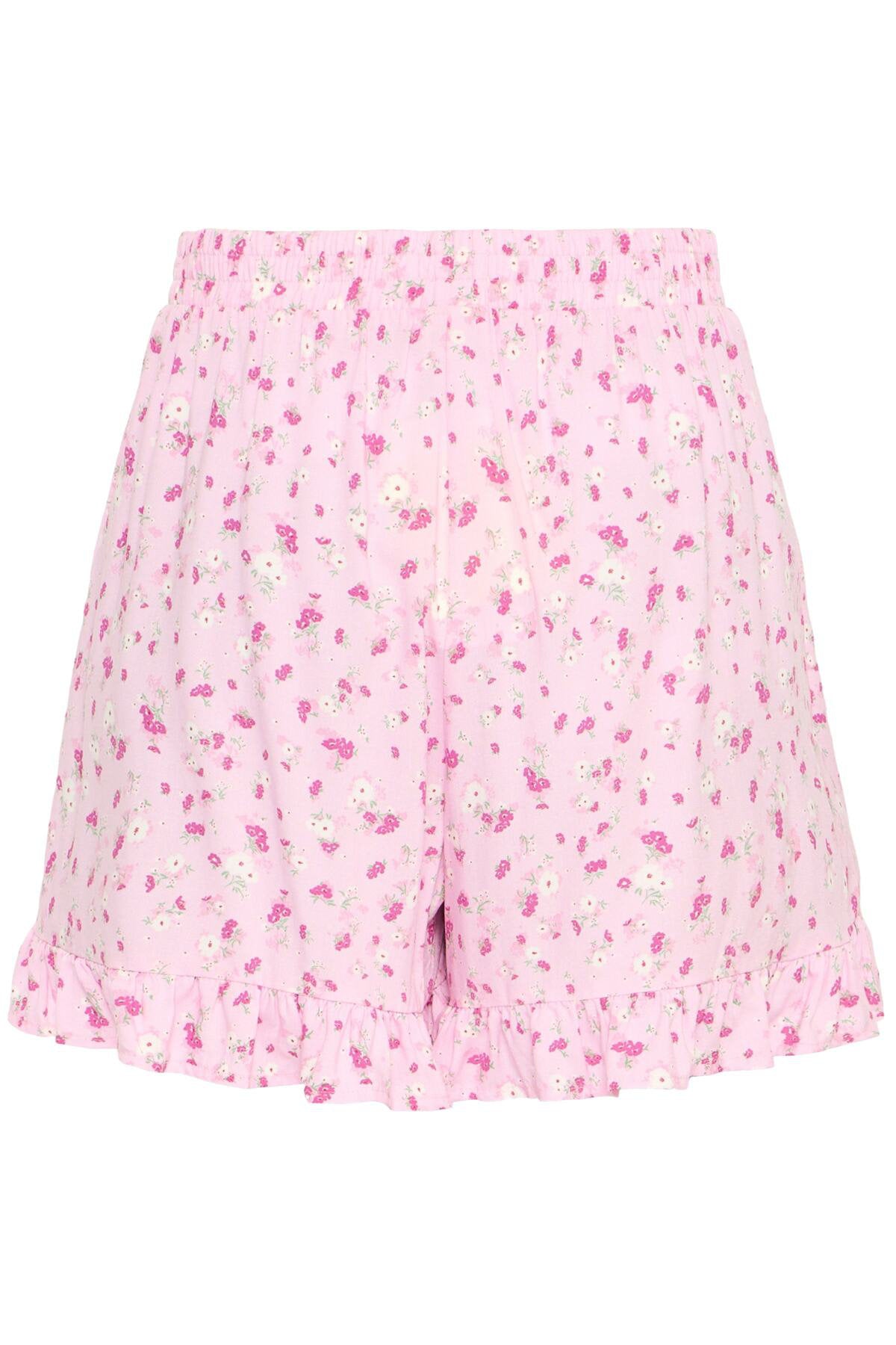 Vera frill shorts, pink