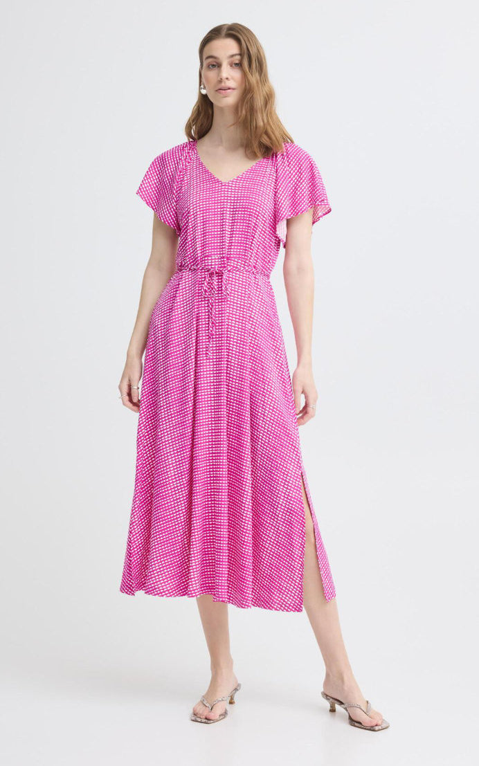 Aya dress, cherry