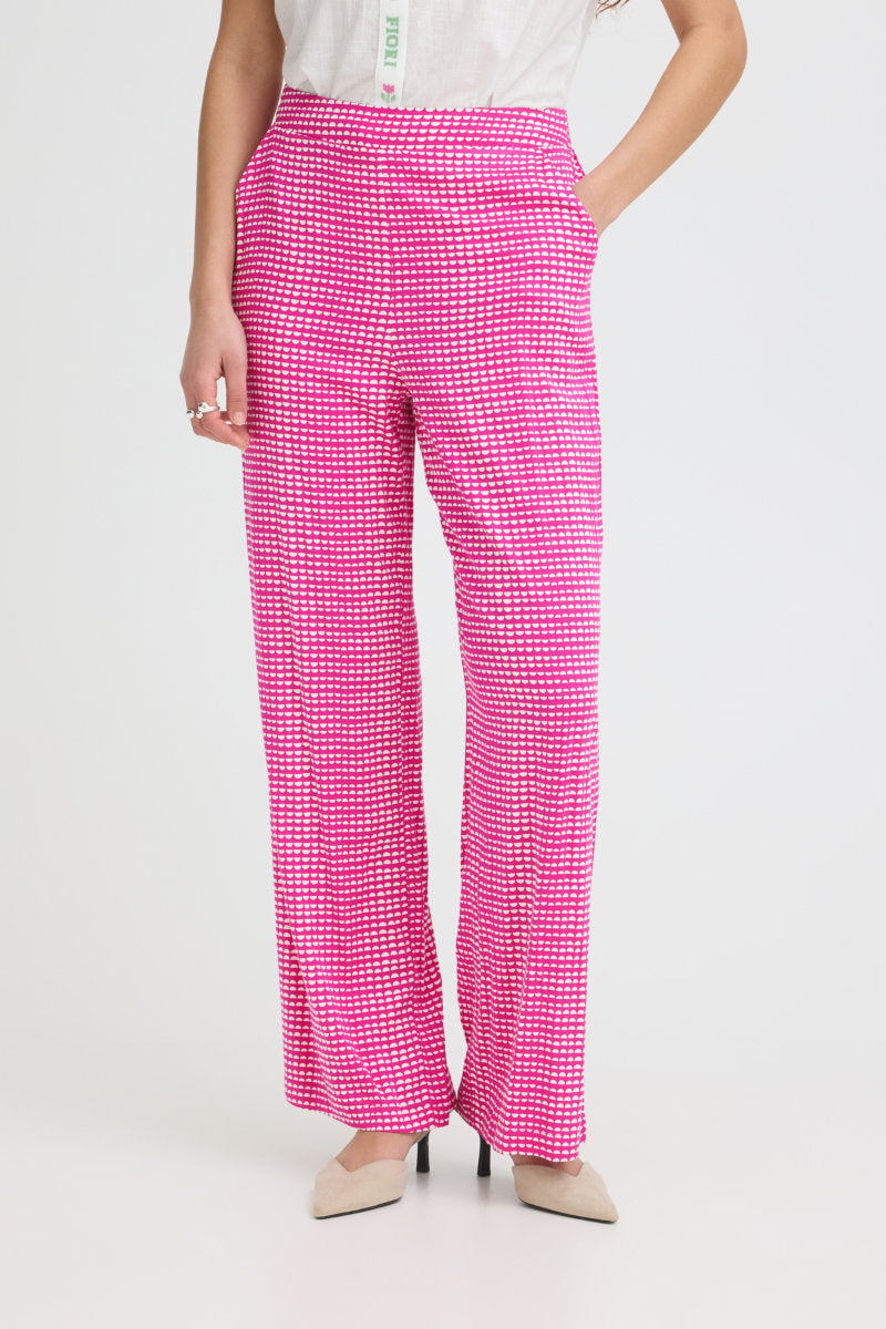 Aya trousers, cherry