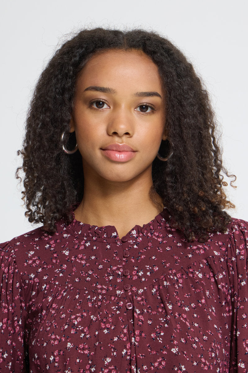 Vera blouse, berry