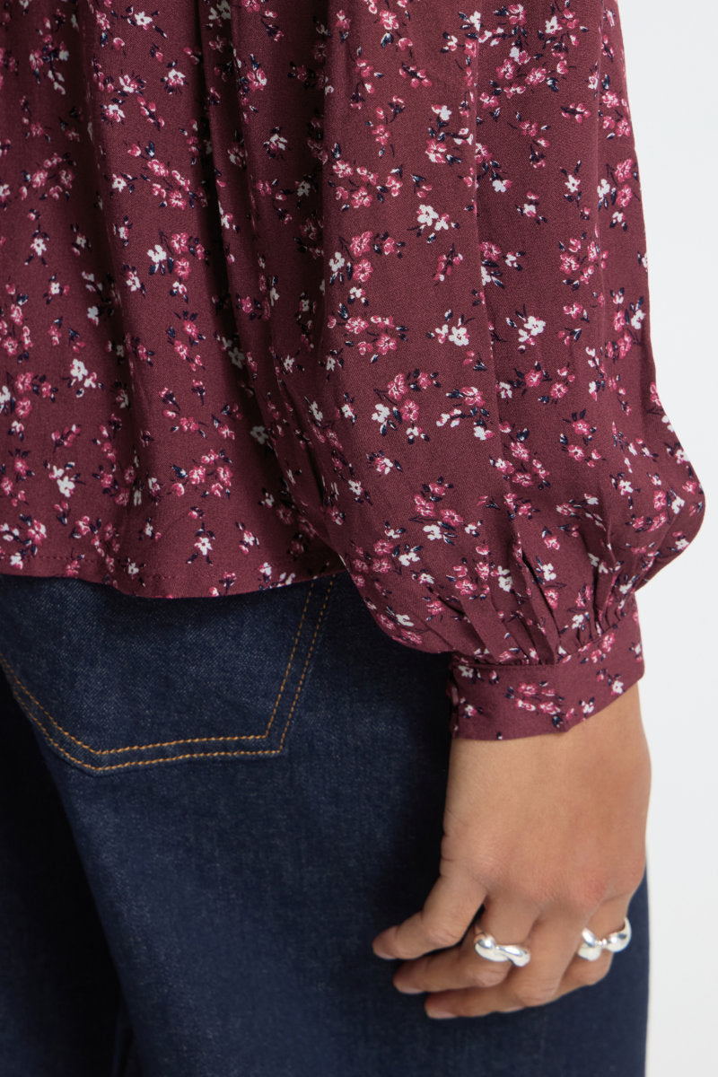 Vera blouse, berry