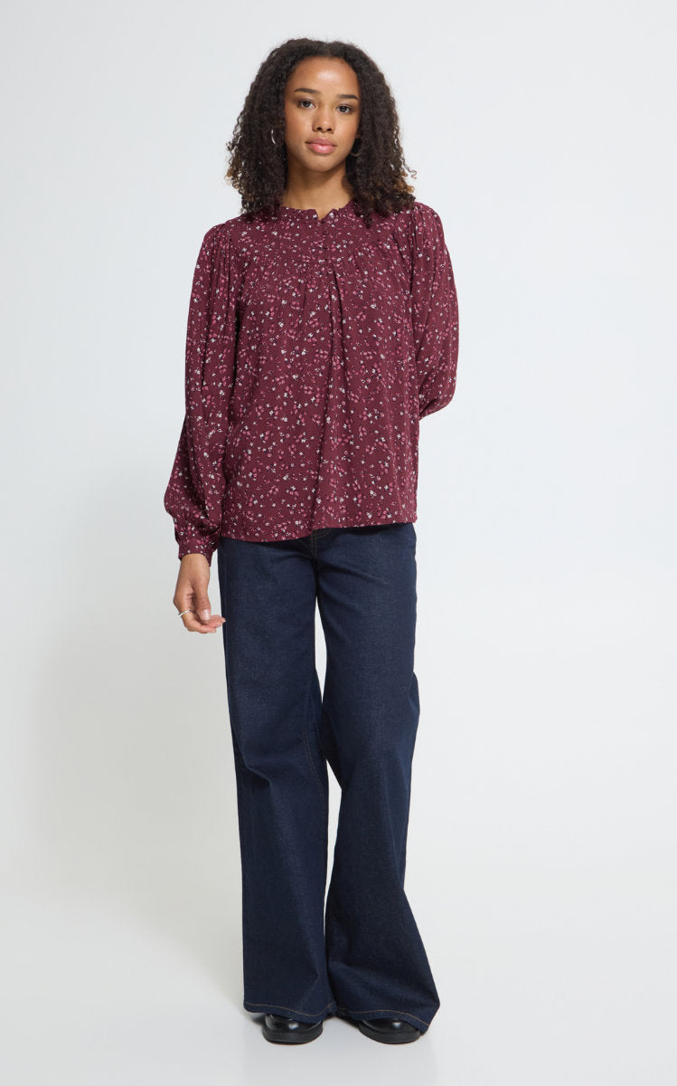 Vera blouse, berry