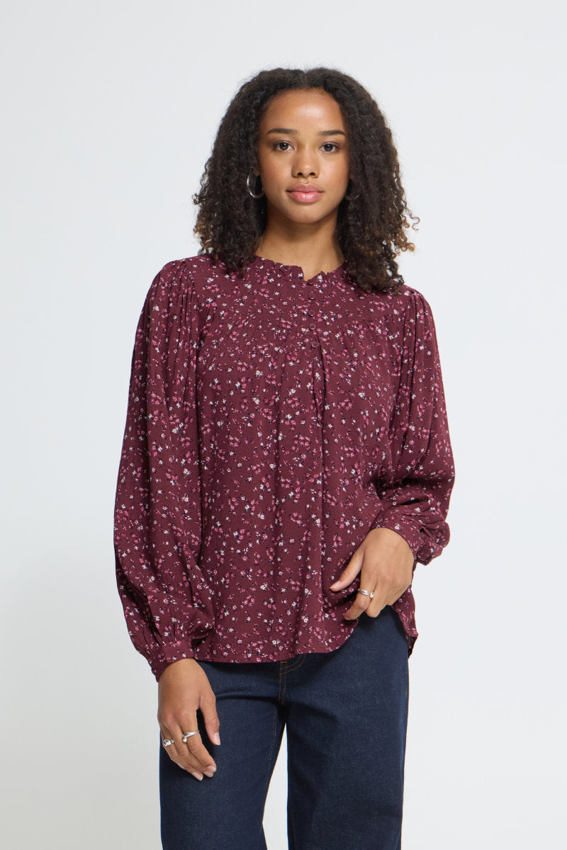 Vera blouse, berry