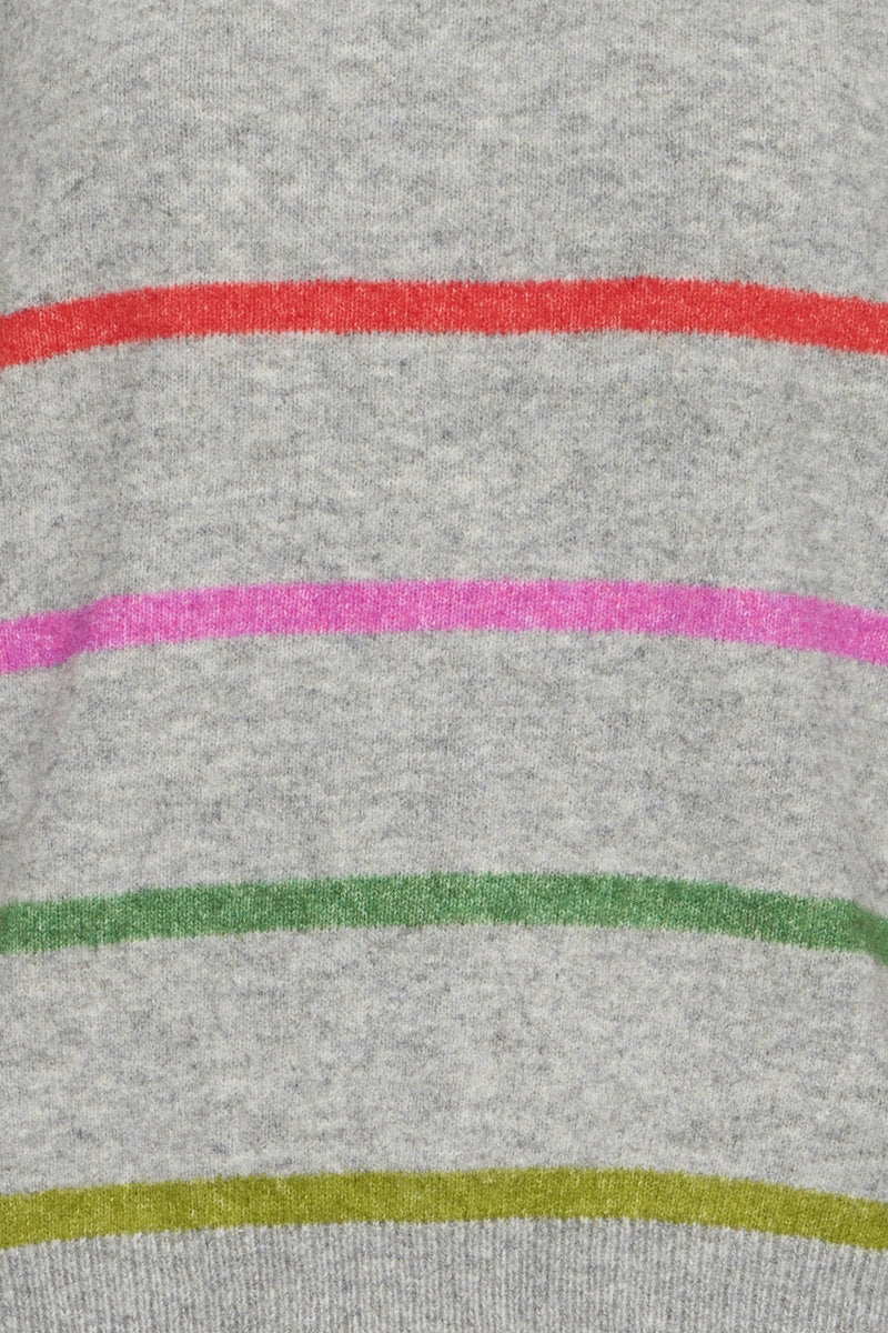 Dasila stripe jumper, Grey