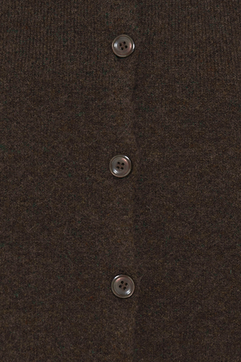 Panora waistcoat, chocolate