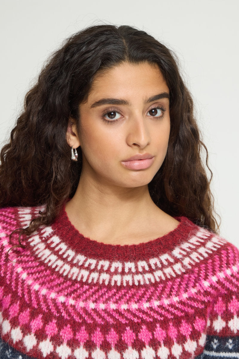 Cylle jumper, wine
