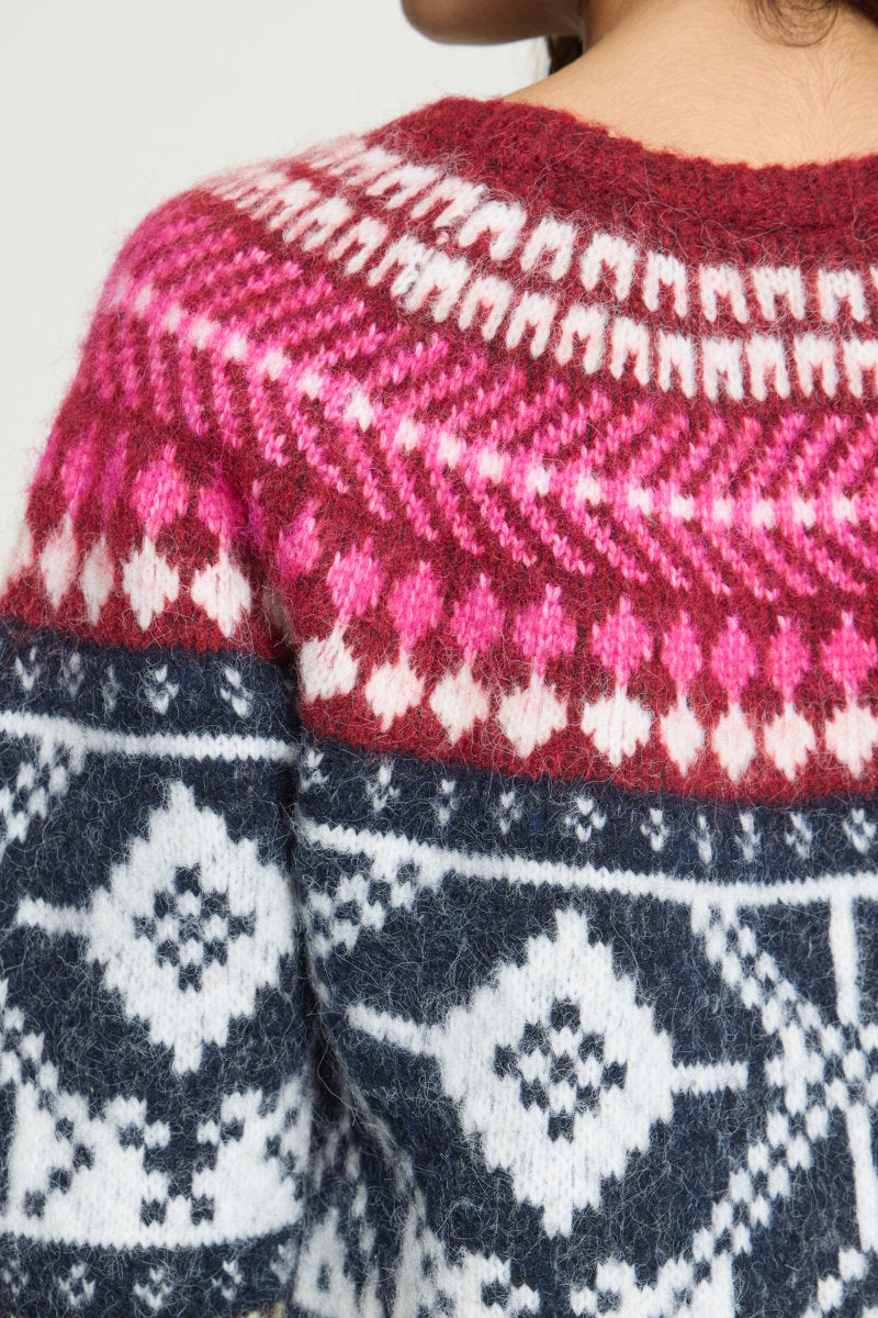 Cylle jumper, wine
