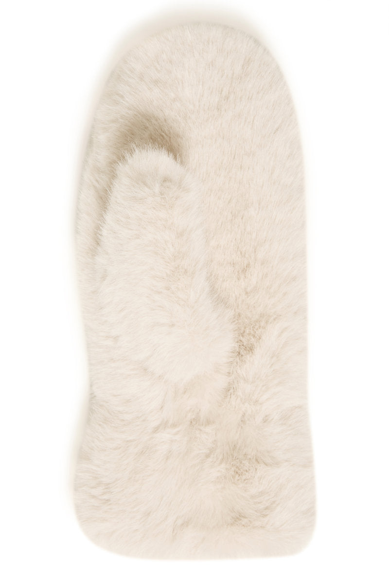 Ebna mittens, cream