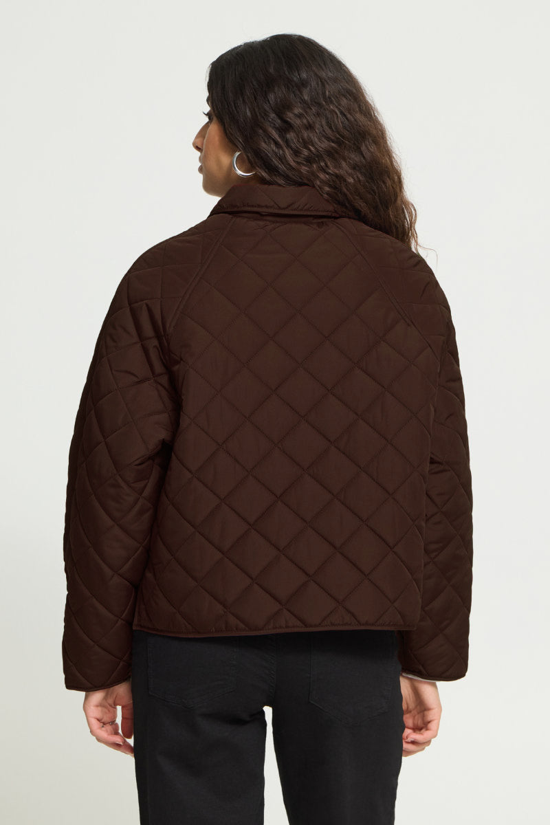 Hansa jacket, chocolate