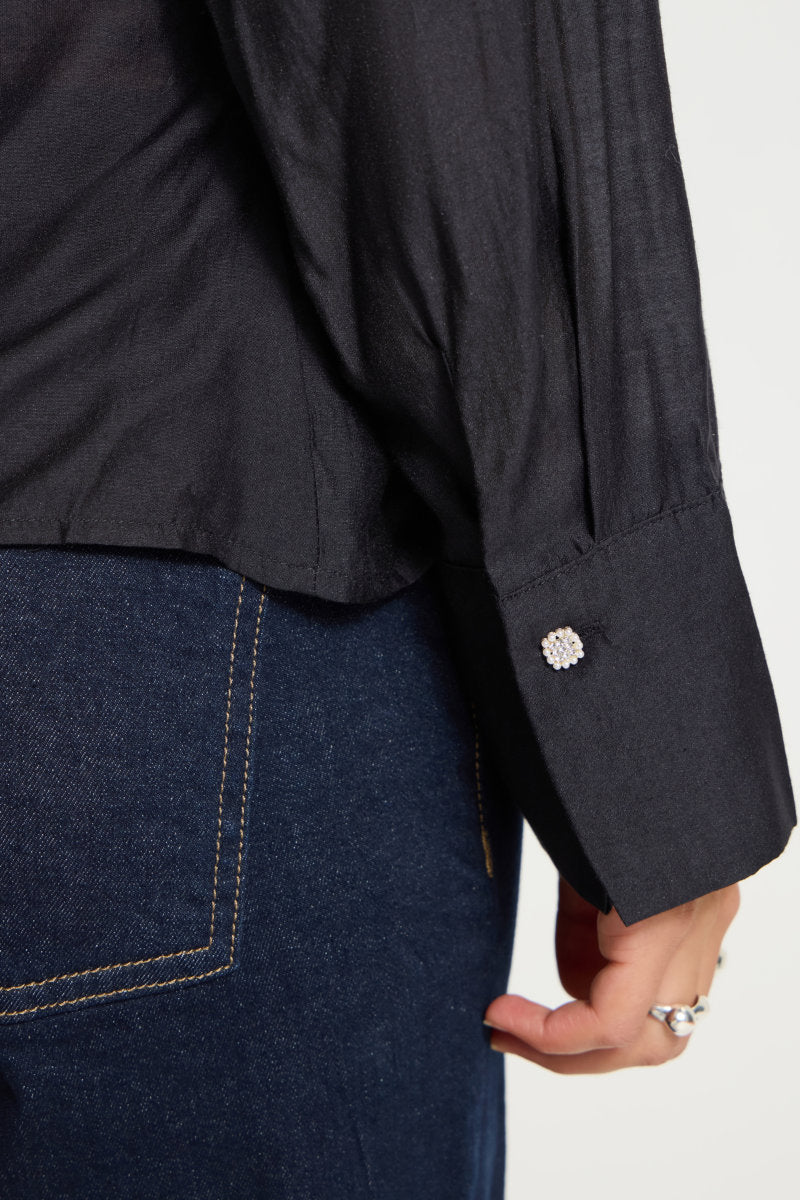 Kista shirt, black