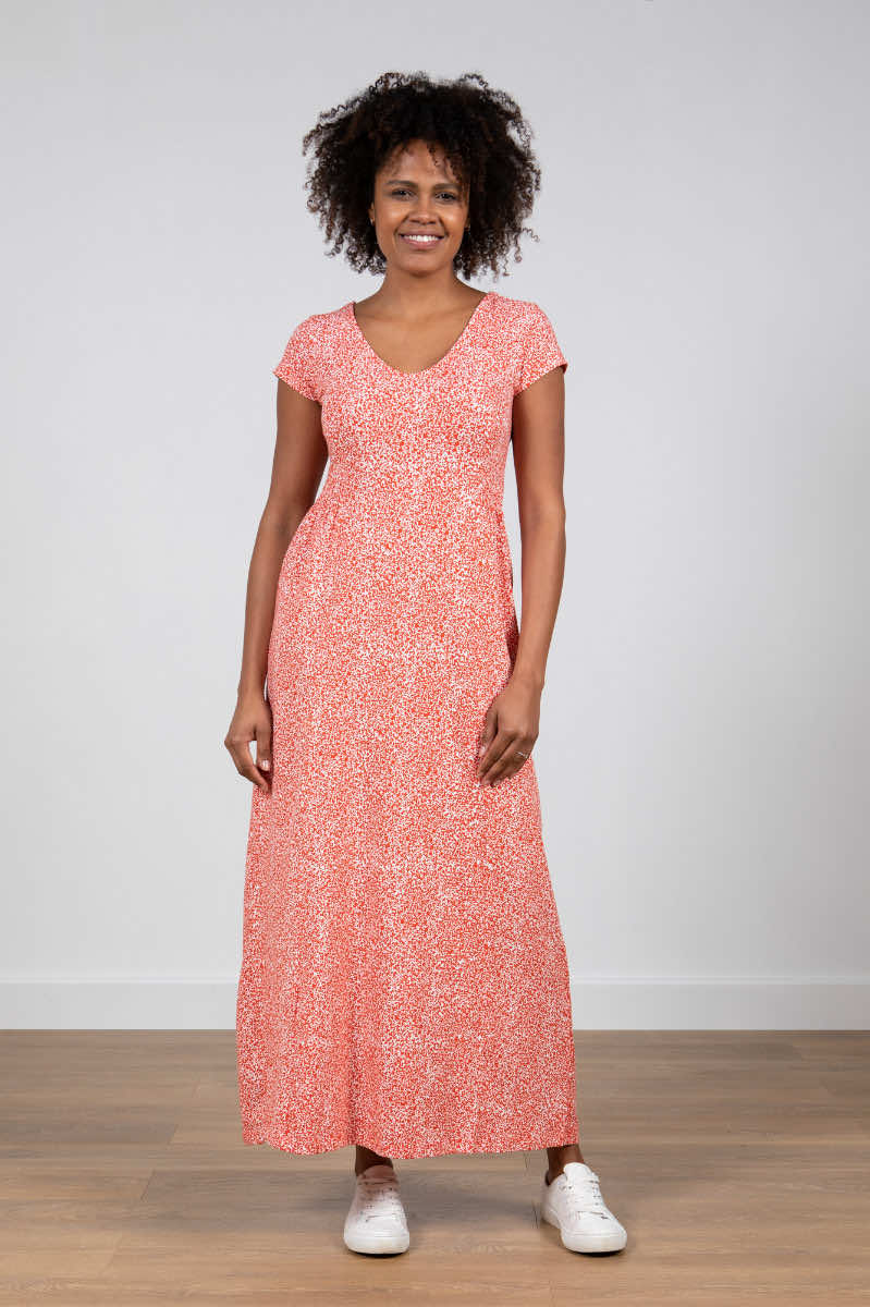 Penelope maxi dress, poppy