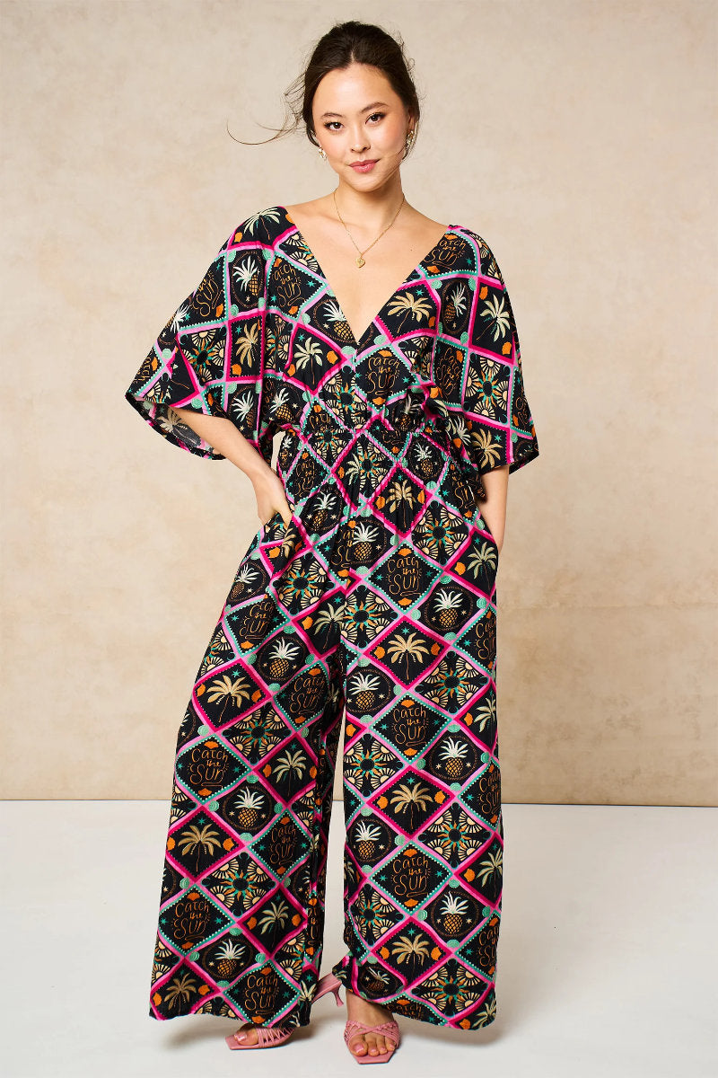Lyra jumpsuit, black