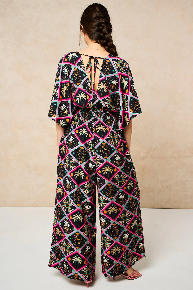 Lyra jumpsuit, black