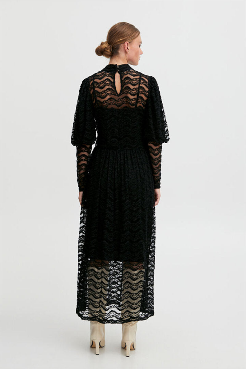 Eja edwardian dress, black