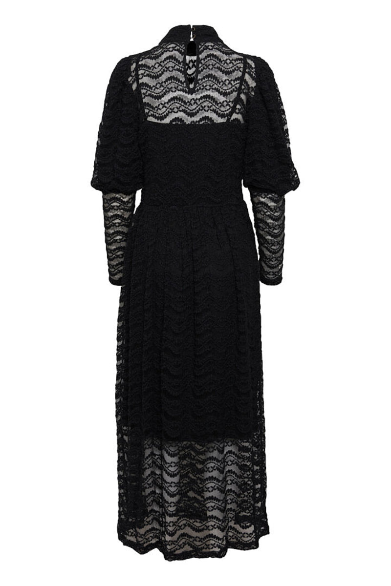 Eja edwardian dress, black