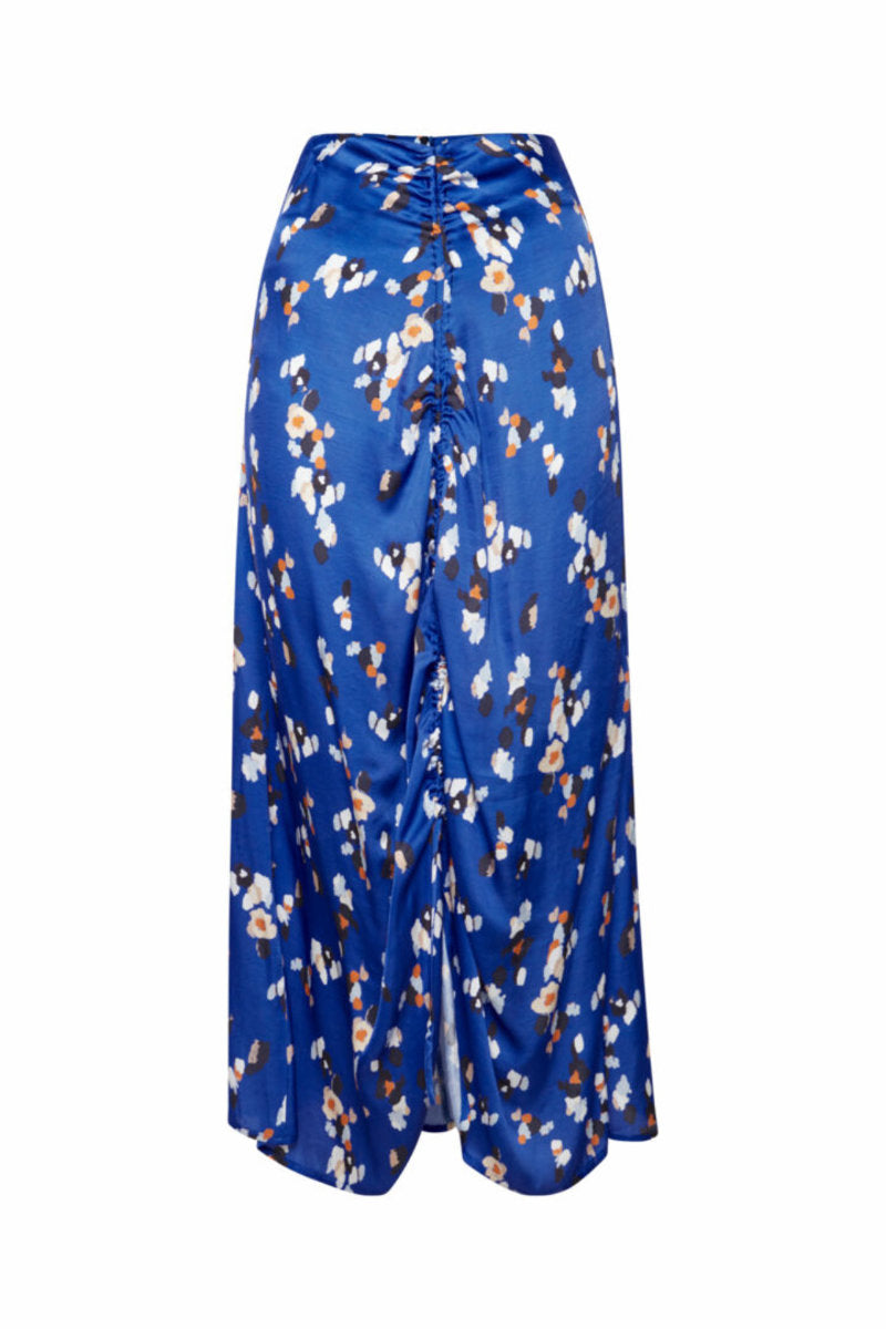 Emilia long skirt, cornflower