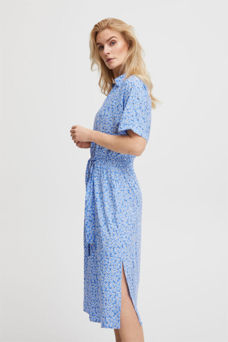 Sinny shirt dress, blue