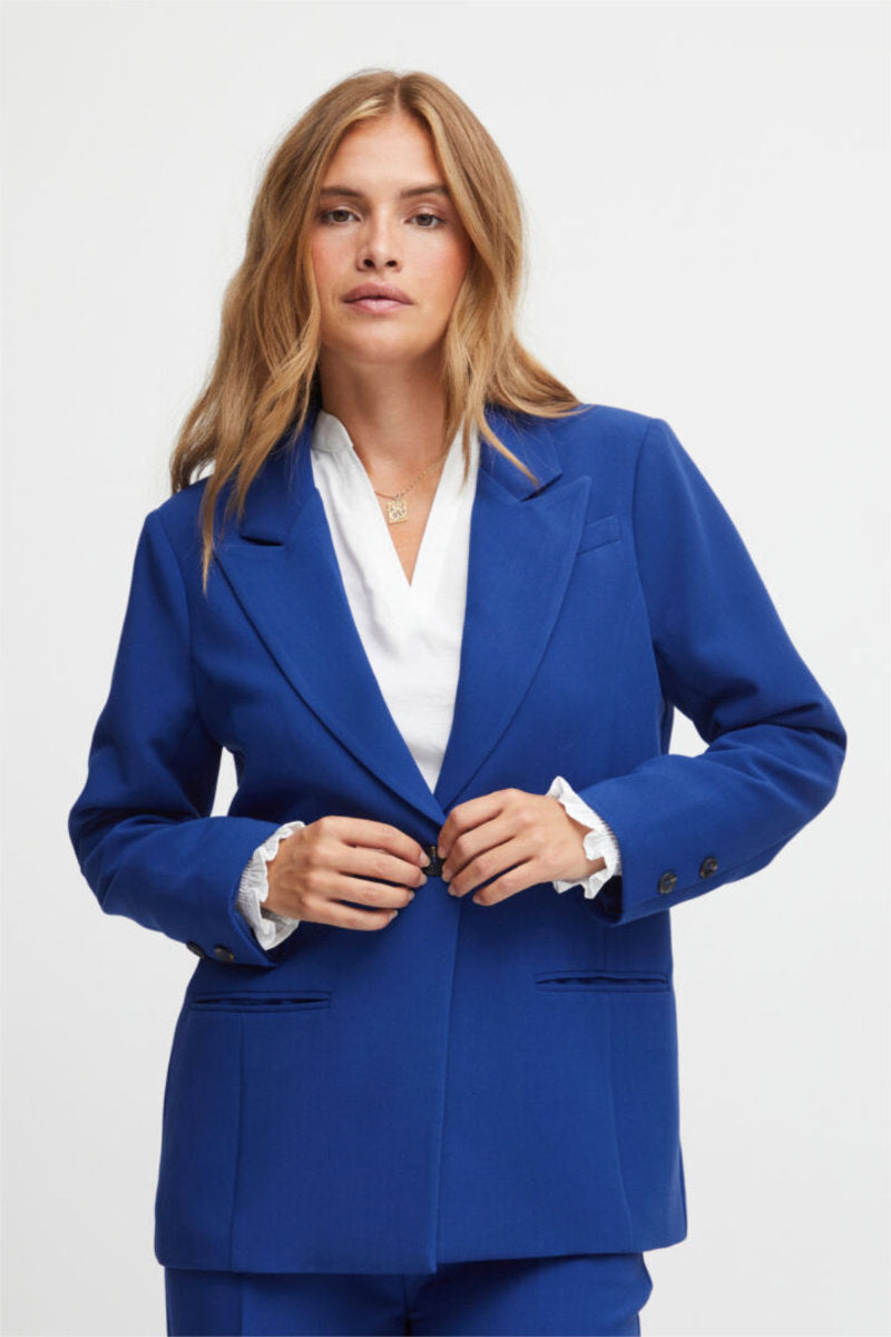 Beverly blazer, cobalt