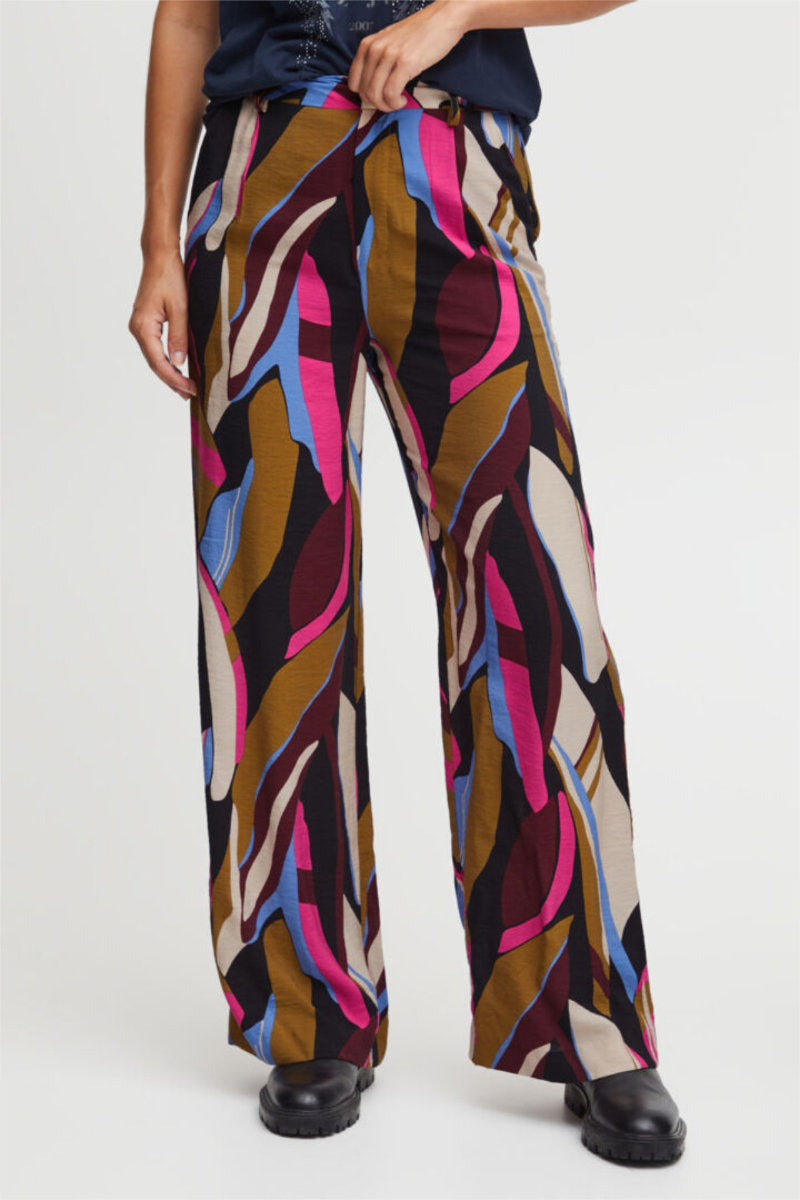 Kayla trousers, pink multi