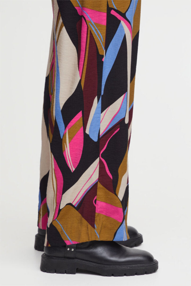 Kayla trousers, pink multi