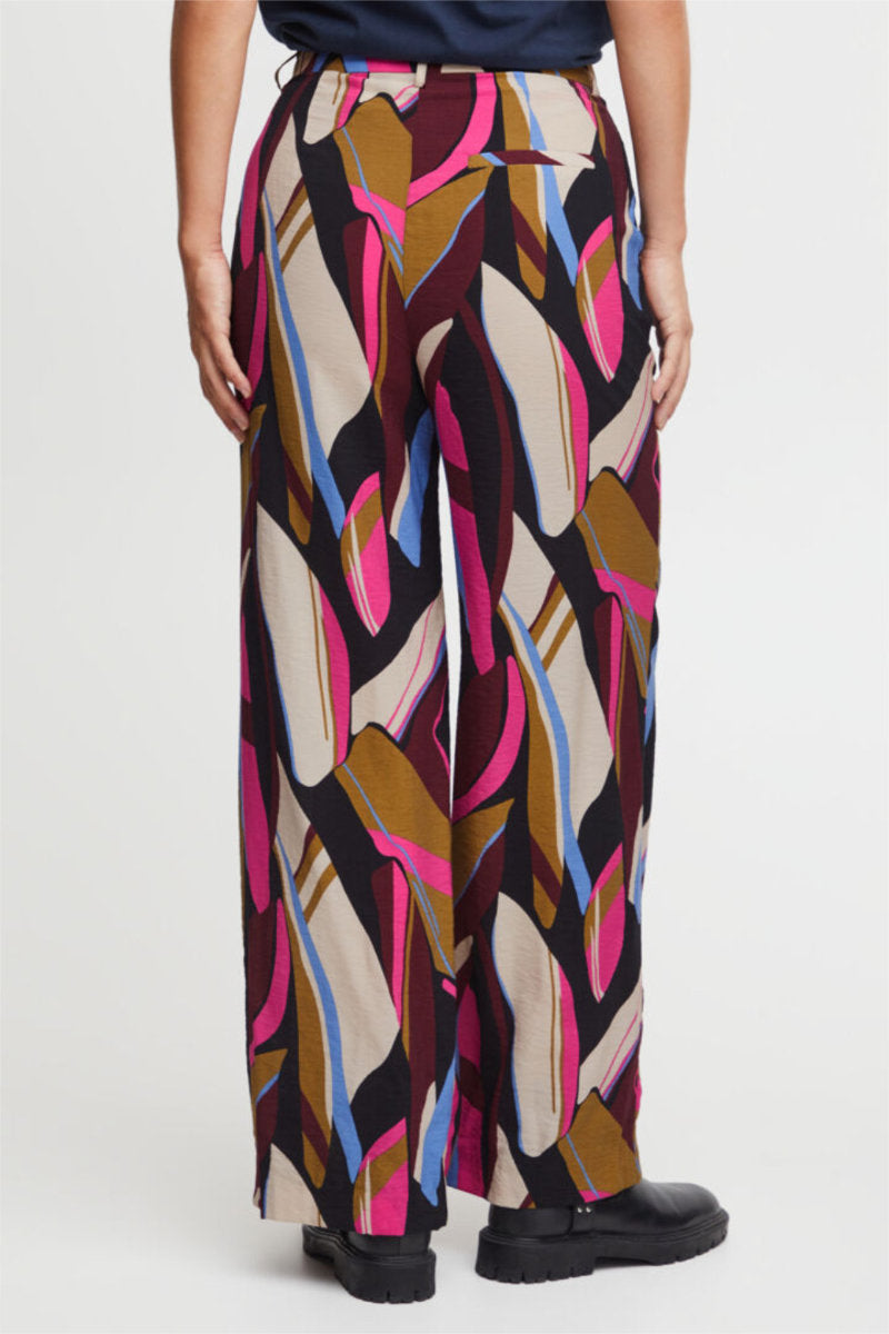 Kayla trousers, pink multi