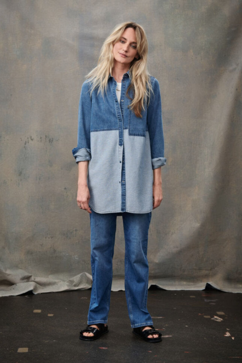 Sylvie shirt, denim