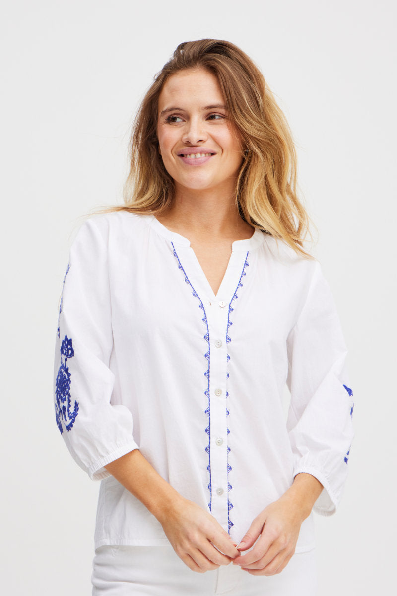 Kathrine shirt, bright white