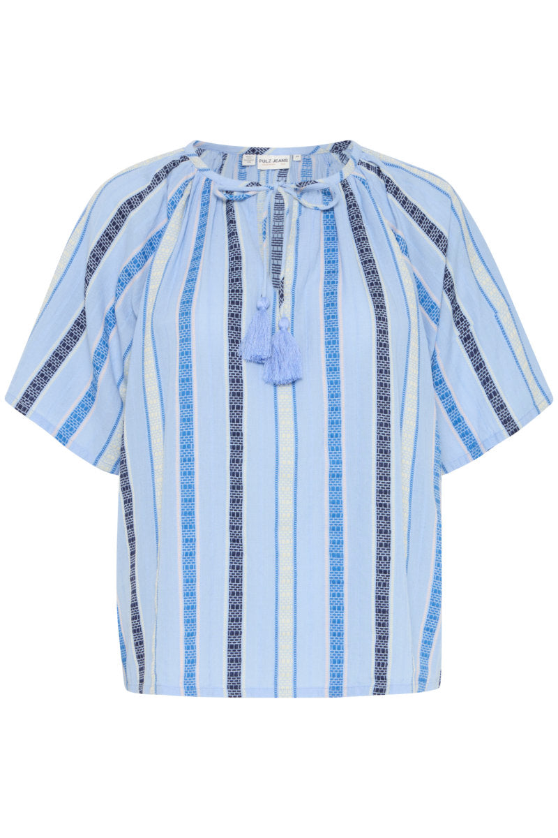 Melody shirt, blue mix