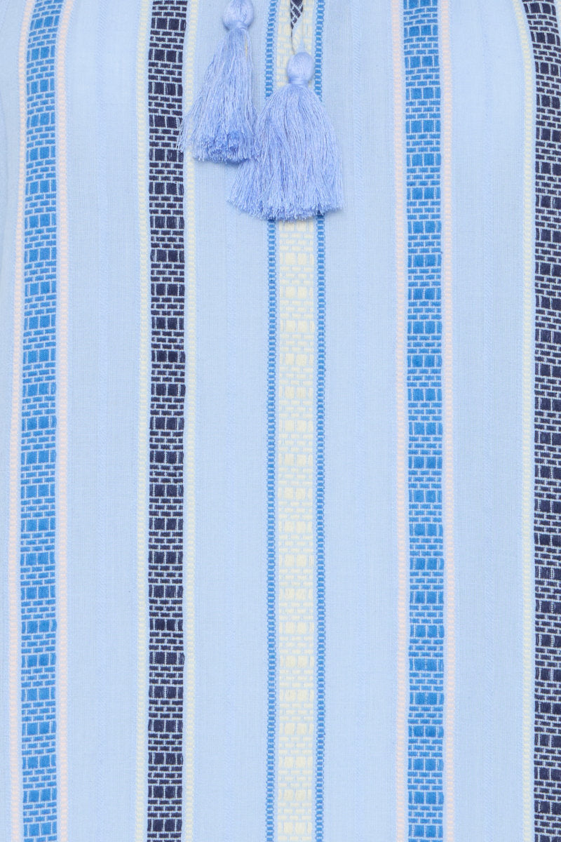 Melody shirt, blue mix